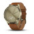 vívomove HR Premium, Gold Tone with Light Brown Leather Band (S/M) +$90.09