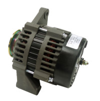 Inboard Alternator PCM, Crusader, Indmar, Westerbeke & Others, 12V 85-Amp 2" Mounting Foot V-Groove Pulley - 20113 - API Marine