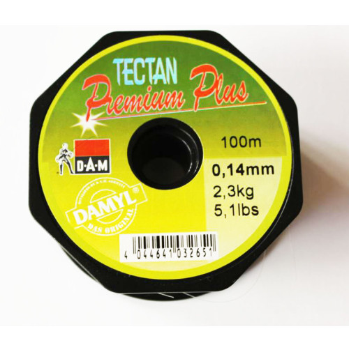 TECTAN Premium Plus Fluorocarbon Fishing Line - Clear - 100 M - 3200-008X -  D.A.M