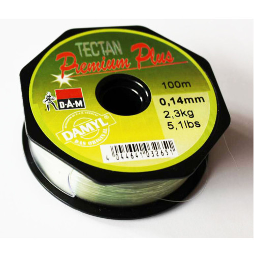 TECTAN Premium Plus Fluorocarbon Fishing Line - Clear - 100 M