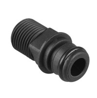 Pump Straight Fitting - 3/4" QA x 1/2" MNPT - 41F004 - Seaflo