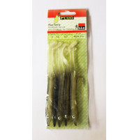 Fluo Twirly Lure - Black & White - 14 cm - 4924-214  - D.A.M