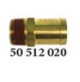 Fitting Brass for Mercruiser 4 cylinder 181C.I.D 140 H.P 3.0l & 3.0LX - 50-512-020 - Barr Marine