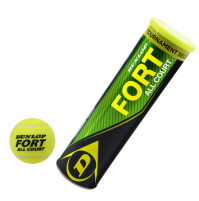 Fort All Court Tennis Ball - Can of 3 balls - 5013317102348 - Dunlop