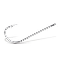 Bait Holder Hook Standard Strength Hook - 50 pieces in Plastic Box - From Size 1 to 16 - 6040N - AZZI Tackle