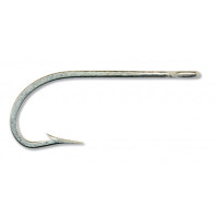 O`SHAUGHNESSY NICKEL HOOK - 50 PIECES IN PLASTIC BOX - FROM SIZE 4 TO 12 - 6070N - AZZI Tackle