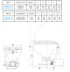 Compact Electric Toilet Soft Close - 12 V - 6700000712X - Ocean Technologies