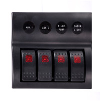 Rocker Switch with 4 Panels - PN-AP4 - ASM