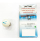 Ping Pong Balls with 2 Stars - White - Pack of 6 Balls - BAL-P21020 - Creber 