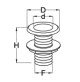 Plastic drain sockets - White - BS2364 - CanSB 