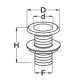 Telescopic Drain Socket - Ø 40 mm - BS1906 - CanSB