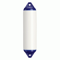 Fenders -F1 - White Color with Navy RH Color -(6" x 24") - (15.24 x 60.96 cm) - FD-F1 - Polyform US