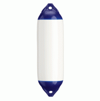 Fenders -F02 - White Color with Navy RH Color -(7.5" x 26") - (19.05 x 66.04 cm) - FD-F02 - Polyform US