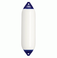 Fenders -F6 - White Color with Navy RH Color -(11" x 42") - (27.94 x 106.68 cm) - FD-F6 - Polyform US