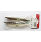 Squid Aurora Finish - Size 4 - 120 mm - By pack of 2 pcs - YO-C133-74X - YO-ZURI 