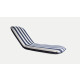 Classic Comfort Seat - Large - 148x48x8cm - Dark Blue/White Stripe - C6126B - Comfort Seat