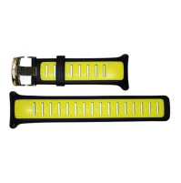 D4 Yellow Strap with Pins - COPST100014012 - Suunto