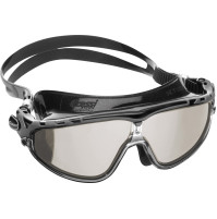 SKYLIGHT - BLACK SILICONE WITH BLACK MIRRORED LENSES - GG-CDE2034750 - Cressi