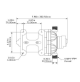 Diaphragm Pump 33 Series 3.1 bar - 11.6 LPM- DP1-028-045-33X - Seaflo