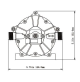 Diaphragm Pump 51 Series - 4.2 Bars - 15LPM - DP1-040-060-51X - Seaflo