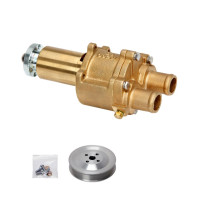 Bronze Flexible Cooling Pump with Pulley for MerCruiser Model. 46-72774 A32 - DJ-09201-P - DJ PUMP