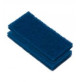 Medium Scrub pads - 10cm x 25cm x 2,5cm -  Blue Color - DM251 - Deckmate