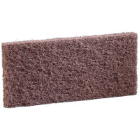 Scrub pads - 10cm x 25cm x 2,5cm -  Brown Color - DM252 - Deckmate