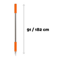 Telescopic handle 91cm - 182cm - DM454 - Deckmate