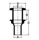 FLUSH SEA DRAINS WITH HOSE ADAPTER - SM52402X - Sumar