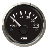 Voltmeter Gauge - Model - CPVR - 18~32V - SS 316 - KY13001 - Kusauto  