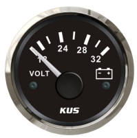 Voltmeter Gauge - Model - CPVR - 18~32V - SS 316 - KY13001X - Kusauto  