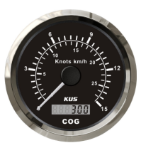 GPS Speedometer Gauge - Model - CMSB - 0~30Knots - SS 316 - KY08009X - Kusauto  