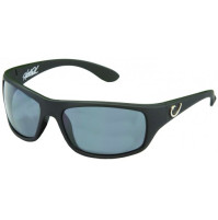 HP POLARIZED SUNGLASSES, BLACK FRAME, SMOKE LENS - HP100A-2 - Mustad  