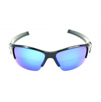 PRO SUNGLASSES GLOSS BLACK FRAME / SMOKE BLUE REVO LENS - HP105A-1 - Mustad  