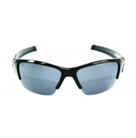 PRO SUNGLASSES GLOSS BLACK FRAME / SMOKE LENS - HP105A-2 - Mustad  