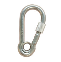 Snap Hook with Eyelet and Screw - Stainless Steel - HW-SHTG0505X - ASM