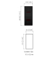 Rocker Switch without Light - 4 phase - Single Pole Double Throw SPDT On-On or (on)-on - JH-A11533CRX - ASM