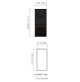 Rocker Switch without Light - 4 phase - Single Pole Double Throw SPDT On-On - JH-A11524CR - ASM