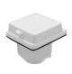 Power Cord Twist Electrical Lock White Inlet For Boat RV Marine - 30 Amp - 125 V - JS-PW009 - jsp