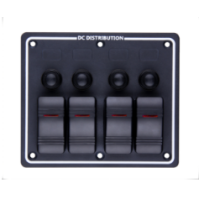 Rocker Switch with 4 Panels - PN-LB4H - ASM