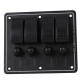 Rocker Switch with 4 Panels - PN-LB4Z - ASM