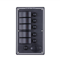 Rocker Switch with 5 Panels - PN-LB5Z/S - ASM