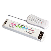 MULTI-FUNCTION LED CONTROLLER WITH RF REMOTE - RGB - LT-3600RF - ASM