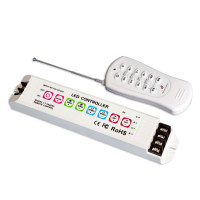 MULTI-FUNCTION LED CONTROLLER WITH RF REMOTE - RGB - LT-3600RF - ASM