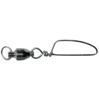 BALL BEARING SWIVEL WITH WELDED RING & CROSS-LOCK SNAP - MA030-BN/77252 - Mustad