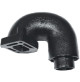 Exhaust Riser for Mercruiser 4 cylinder 181C.I.D (2.5 and 3.0-Liter), Replaces part # 12076A2  - MC-20-12076 - Barr Marine