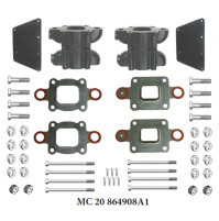 6 Inches Spacer Kit, Replaces MerCruiser part # 864908A1 for Mercruiser V8-4.3L, 5.0L, 5.7L and 6.2L - MC-20-864908A1 - Barr Marine