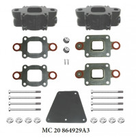 3 Inches Spacer Kit, Replaces MerCruiser part # 864929A3 for Mercruiser V8-4.3L, 5.0L, 5.7L and 6.2L - MC-20-864929A3 - Barr Marine