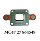 Dry Joint Block off Gasket, Replaces MerCruiser part # 864549A02 for Mercruiser V6-4.3L - MC47-27-864549 - Barr Marine