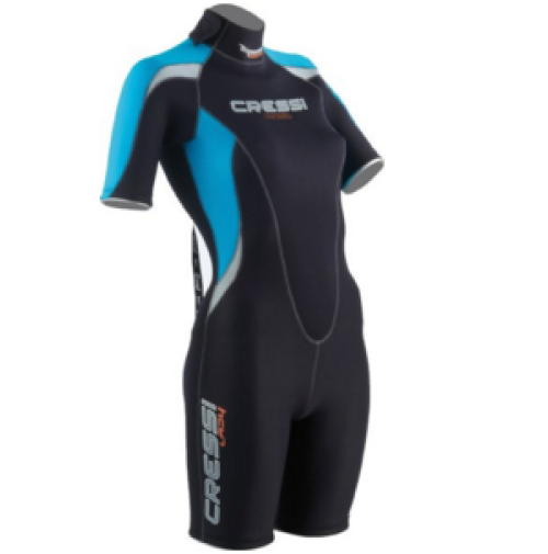 Cressi Cressi Med X Shorty Lady Wetsuit 2.5 mm In Medium New 